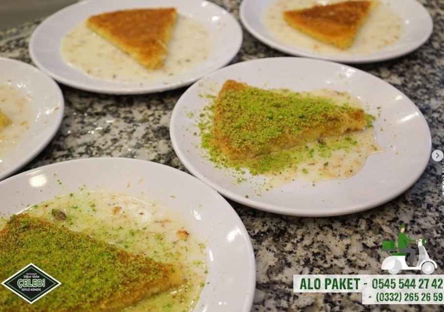 çelebi sütlü künefe burmalı kadayıf, kaymaklı kadayıf, sütlü künefe , simit katmer , katmer , dondurma , midye baklava , hasır kadayıf , kaymaklı kadayıf
