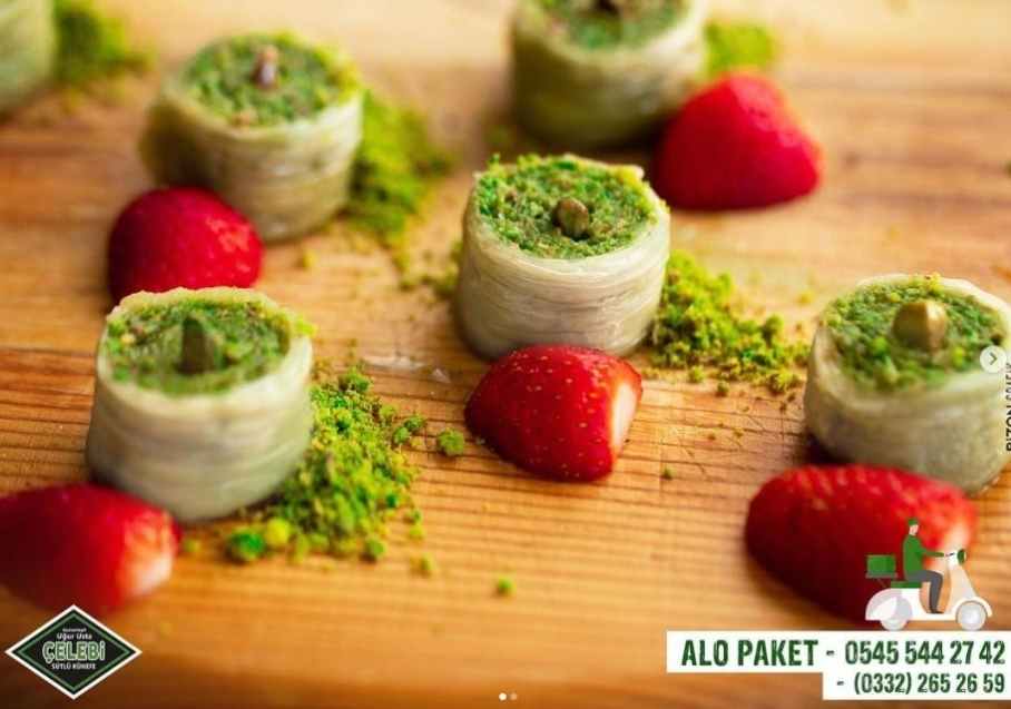 çelebi sütlü künefe burmalı kadayıf, kaymaklı kadayıf, sütlü künefe , simit katmer , katmer , dondurma , midye baklava , hasır kadayıf , kaymaklı kadayıf