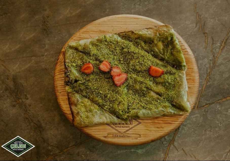 çelebi sütlü künefe burmalı kadayıf, kaymaklı kadayıf, sütlü künefe , simit katmer , katmer , dondurma , midye baklava , hasır kadayıf , kaymaklı kadayıf